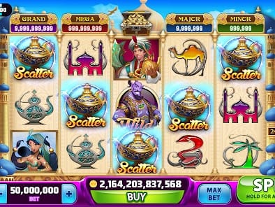 Antaramuka Permainan Slot Menang Besar